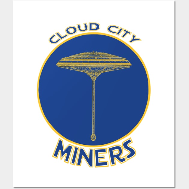 Cloud City Miners Wall Art by DistractedGeek